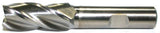Union Butterfield 802 HSG8 5/8" Diameter 1/2" Shank 4 Flute HSS End Mill New