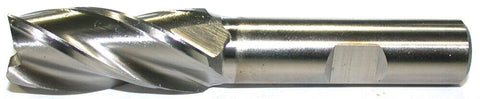 Union Butterfield 802 HSG8 5/8" Diameter 1/2" Shank 4 Flute HSS End Mill New