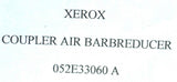 NEW XEROX 052E33060A COUPLER AIR BARB REDUCER