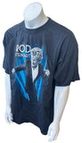 Alstyle Men's Rod Stewart The Heart & Soul Tour 2011 Navy Shirt Size 2XL