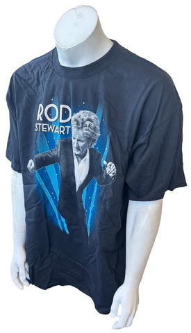 Alstyle Men's Rod Stewart The Heart & Soul Tour 2011 Navy Shirt Size 2XL
