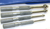 06471965 4 pcs Full Ball Small Hole Bore Gage Set .125-.500" (3‑13mm) with Case
