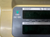Digi DC-120 Platform Digital Scale 117V 13W 50/HZ 100 lb