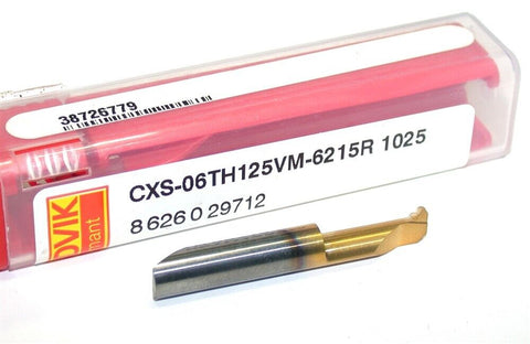 Sandvik CXS-06TH125VM-6215R 1025 CoroTurn XS carbide tool for thread turning