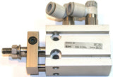 SMC CDUK16-5D Dual Rod Double Acting Air Slide Cylinder