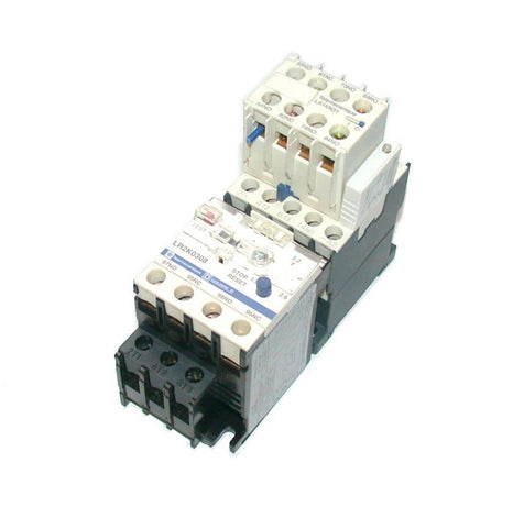 TELEMECANIQUE LP1K0610BD LR2K0308 LA1KN31 MOTOR STARTER OVERLOAD ASSEMBLY