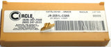Lot of 10 Insert Circle JR-2031L-CG55 Tin Coated LH Grooving Inserts