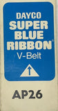 Dayco AP26 Super Blue Ribbon V-Belt