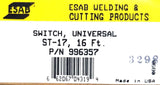ESAB 996357 Universal Switch ST-17 16ft