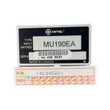 Mitel MU190EA Superset 700 Keyboard For SS700 Control Cabinet