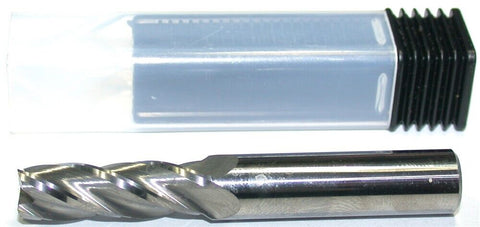 GWS 319150 21/64" Diameter 3/8" Shank Carbide 4FL Endmill New