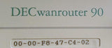 Digital DEC WANrouter 90 00-00-F8-47-C4-02 Multiprotocol Router