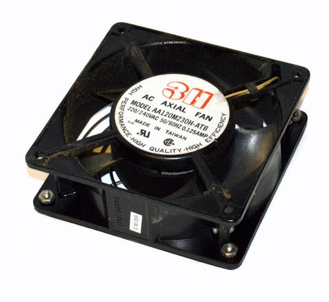 3H AA120M230H-ATB AC AXIAL FAN 220/240 VAC 0.125 AMPS (2 AVAILABLE)