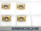 Lot of 4 New SECO APMT 100305TR-ME08 F40M TiN Coated Carbide Milling Inserts