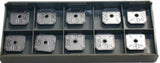 Lot of 10 Iscar SEK 42AFTN-42 IC950 TiAlN Finish Carbide Milling insert 05601868