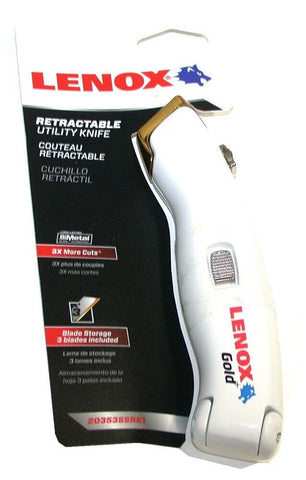 Lenox 20353SSRK1 Gold Quick-Change Retractable Utility Knife