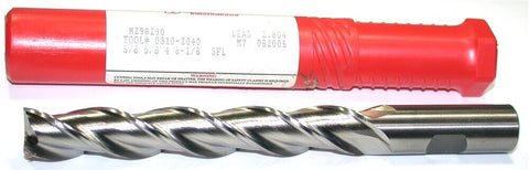 YG-1 Minicut 0310-2040 5/8" Diameter 5/8" Shank 3 Flute HSS End Mill New
