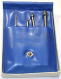 06471965 4 pcs Full Ball Small Hole Bore Gage Set .125-.500" (3‑13mm) with Case