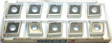 Lot of 10 New SECO CNMG432-MR4-48 883 Carbide Turning Inserts