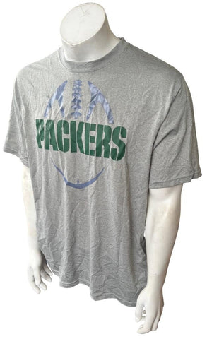 Nike Dri-Fit Men's Green Bay Packers Gray Short Sleeve Shirt Size XL