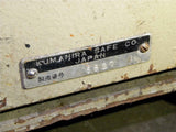 Kumahira Mobile Series Large Double Combination Safe / Vault 3.75' X 3.5' X 7'
