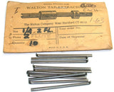 10 New Walton 12252 Spare Fingers for use with 1/4" 2-Flute Tap Extractor