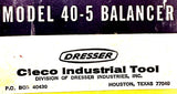 Dresser Cleco Industrial Tool 40-5 Balancer