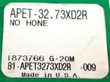 Lot of 10 New Greenleaf Face Mill Hushcut Inserts APET-32.73XD2R