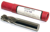 Carbide Tool 15/32"(.468") Diameter 4 Flute Micro Carbide Ball End Mill