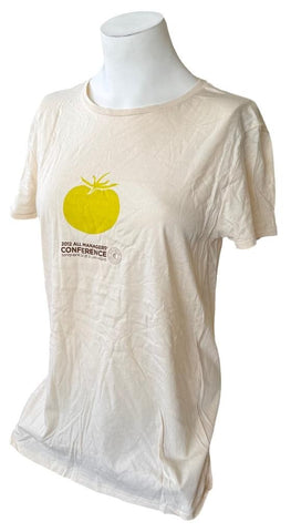 Loomstate Women's Chipotle 2012 All Managers Conference Beige Shirt Size X-Small