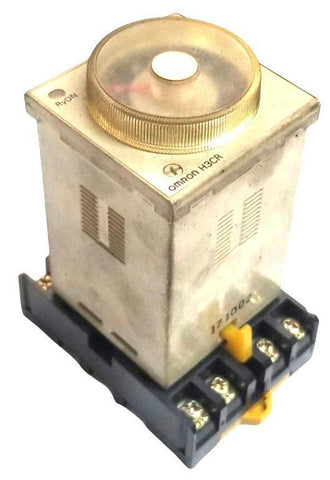 Omron H3CR-H8L Off Delay Timer 4kV/2 Time Range S Source 200-240VAC 50-60Hz