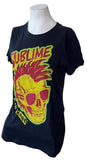Bay Island Women's Sublime With Rome Tour 2010 Graphic Black Shirt Size Large