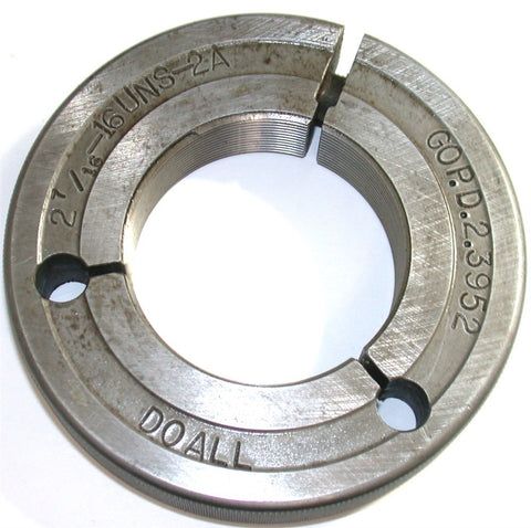 Doall 2 7/16-16 UNS-2A Go Adjustable Thread Ring Gage