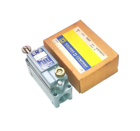 New Square D 9007AW36-S4 Roller Limit Switch Series A Made in USA