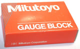 Mitutoyo 615191-551 Precision 0.100” Square Carbide Gauge Gage Block ASME 2