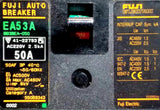 Fuji BB3BEA-050 Auto Breaker EA53A 2.5kA 50A 220VAC 41-22793 3P 40°C 50-60Hz