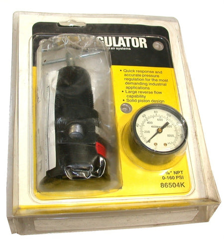 Stanley 8650K Air Regulator 3/8" NPT 0-160 PSI w/ Gauge