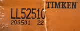 Lot of (10) Timken LL52510 Tapered Roller Bearing Cup 1.6563" X 0.3400"