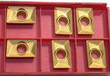 Lot of 5 Sandvik R215.44-15 T3 08M-WL 235 Coromat Carbide Milling Inserts