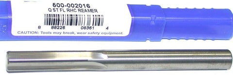 Monster Tool 500-002016 6-Flute Straight Flute Letter Q .3320" Carbide Reamer