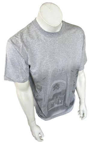 Anvil Men's Studios Hollywood Gray Short Sleeve Shirt Size Large