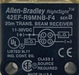 Allen-Bradley 42EF-R9MNB-F4 RightSight Photoelectric Sensor 11-30 VDC Series B