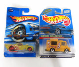 NEW HOT WHEELS CRAZED CLOWNS II 1941 WILLYS COUPE & I SCREAM ICE CREAM TRUCK