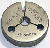 Alameda M10X1.25 6g NOT GO Thread Ring Gage