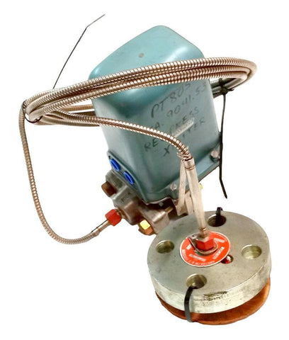 Foxboro 11GM-DS1 Pressure Transmitter 0-1500PSI W/ Ametek RC1-300 Diaphragm Seal