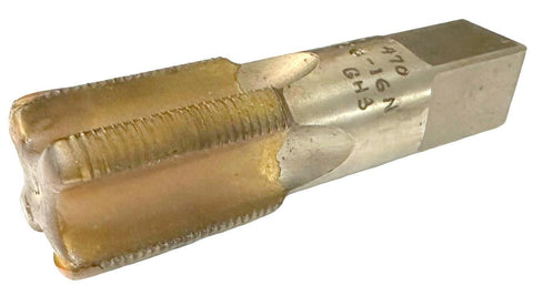 Card 470 1-3/16"-16 Hand Tap 4 Flute HS GH3
