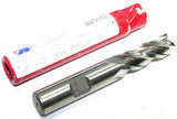 Regal 55302 12.5mm 4 Flute Single End 1/2" Shank HSS End Mill