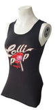 Alstyle Women's Lollipop Lil Wayne Graphic Black Tank Top Size Small