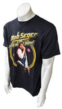 Anvil Men's Bob Seger & The Silver Bullet Band 2013 Tour Black Shirt Size Large