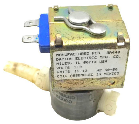 Dayton 3A440 Solenoid Coil 120V 17-12W 50-60Hz (Lot of 2)